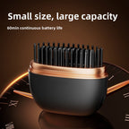Mini Wireless Hair Straightening Comb – Portable & Rechargeable