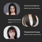 Mini Wireless Hair Straightening Comb – Portable & Rechargeable